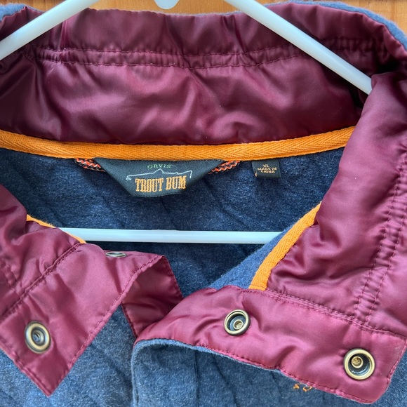 Orvis quilted jacket XL navy - Picture 2 of 3